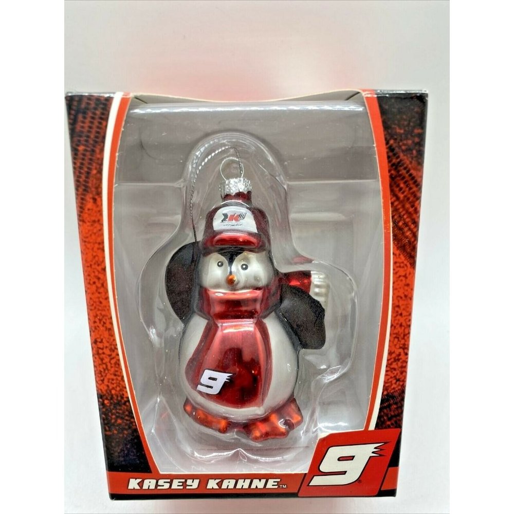 NASCAR, Kasey Kahne, Penquin-#9, Christmas Ornamen